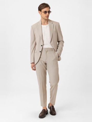Antioch Slimfit Kostym i beige