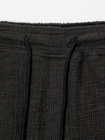 Pull&Bear Normální Kalhoty – černá