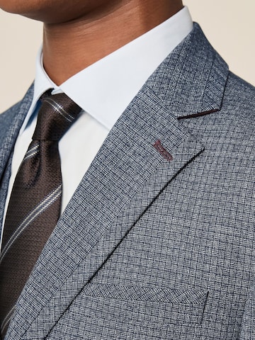 Coupe regular Veste de costume Next en bleu