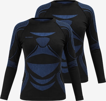 Maillot de corps normani en noir : devant