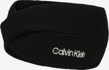 Bandană de la Calvin Klein pe negru: față