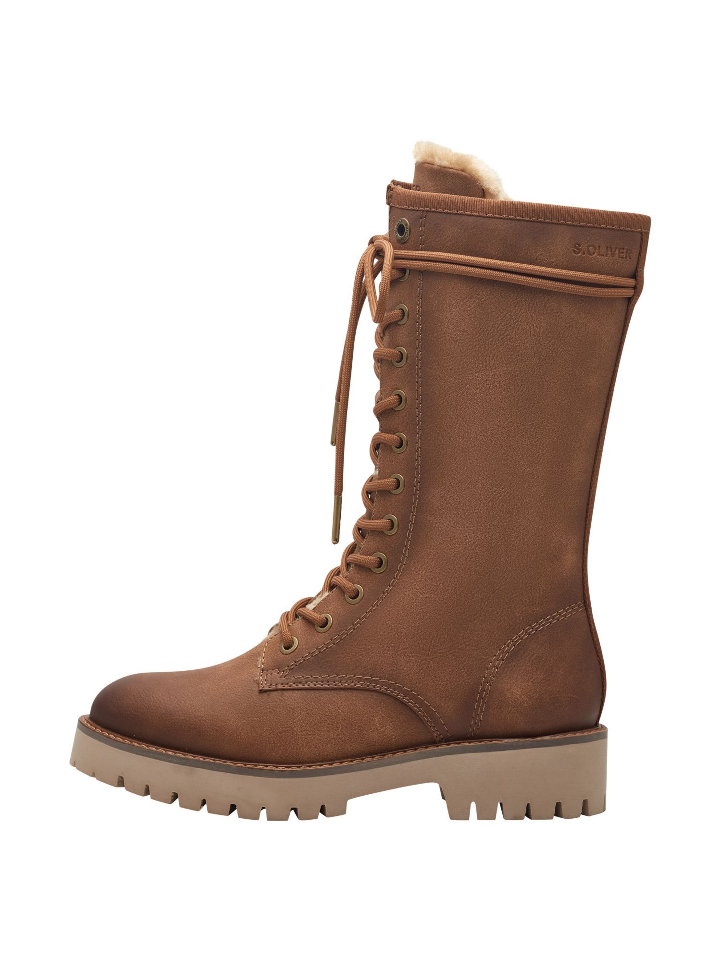 s.Oliver Stiefel in Braun