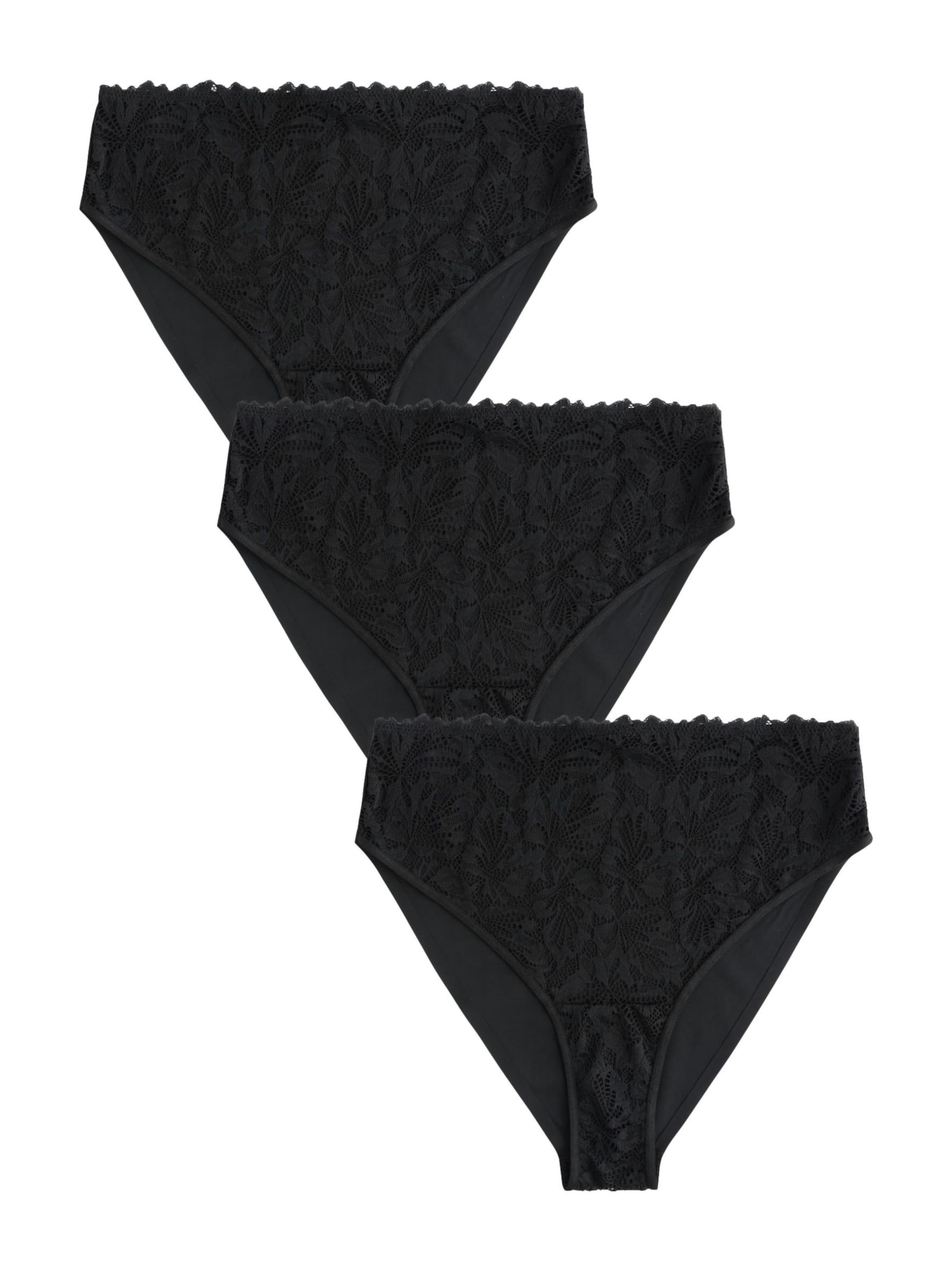 Next Трусы-слипы в Черный: спереди