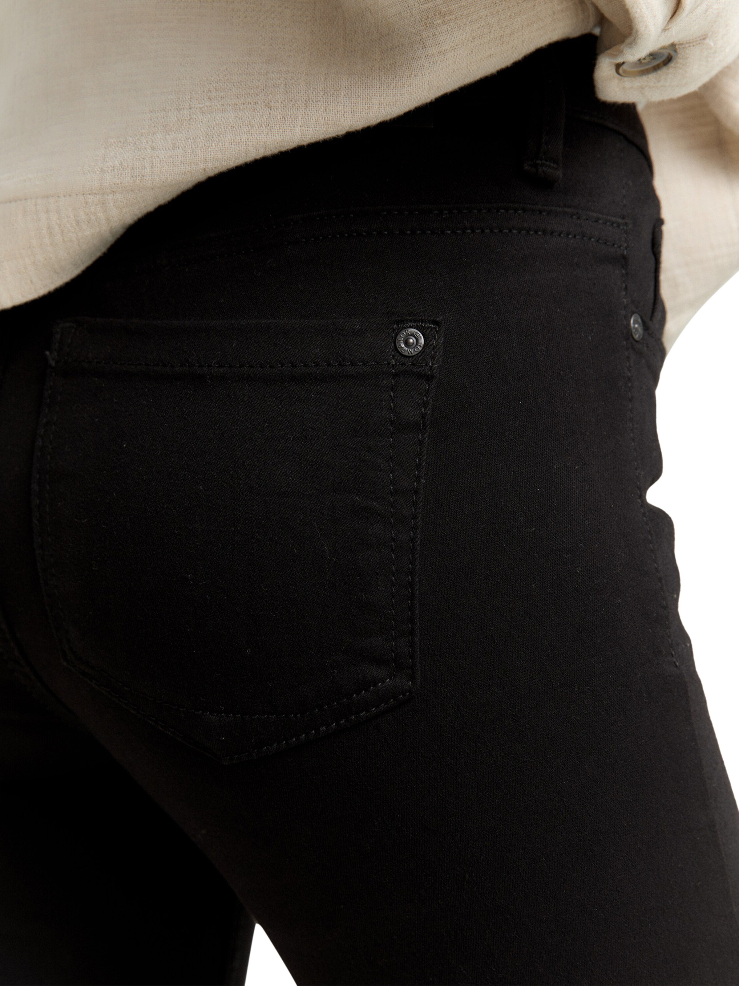 TOM TAILOR Skinny Jeans 'Lucie' in Black