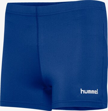 Skinny Sous-vêtements de sport Hummel en bleu