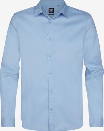Petrol Industries - Camisa en azul: frente