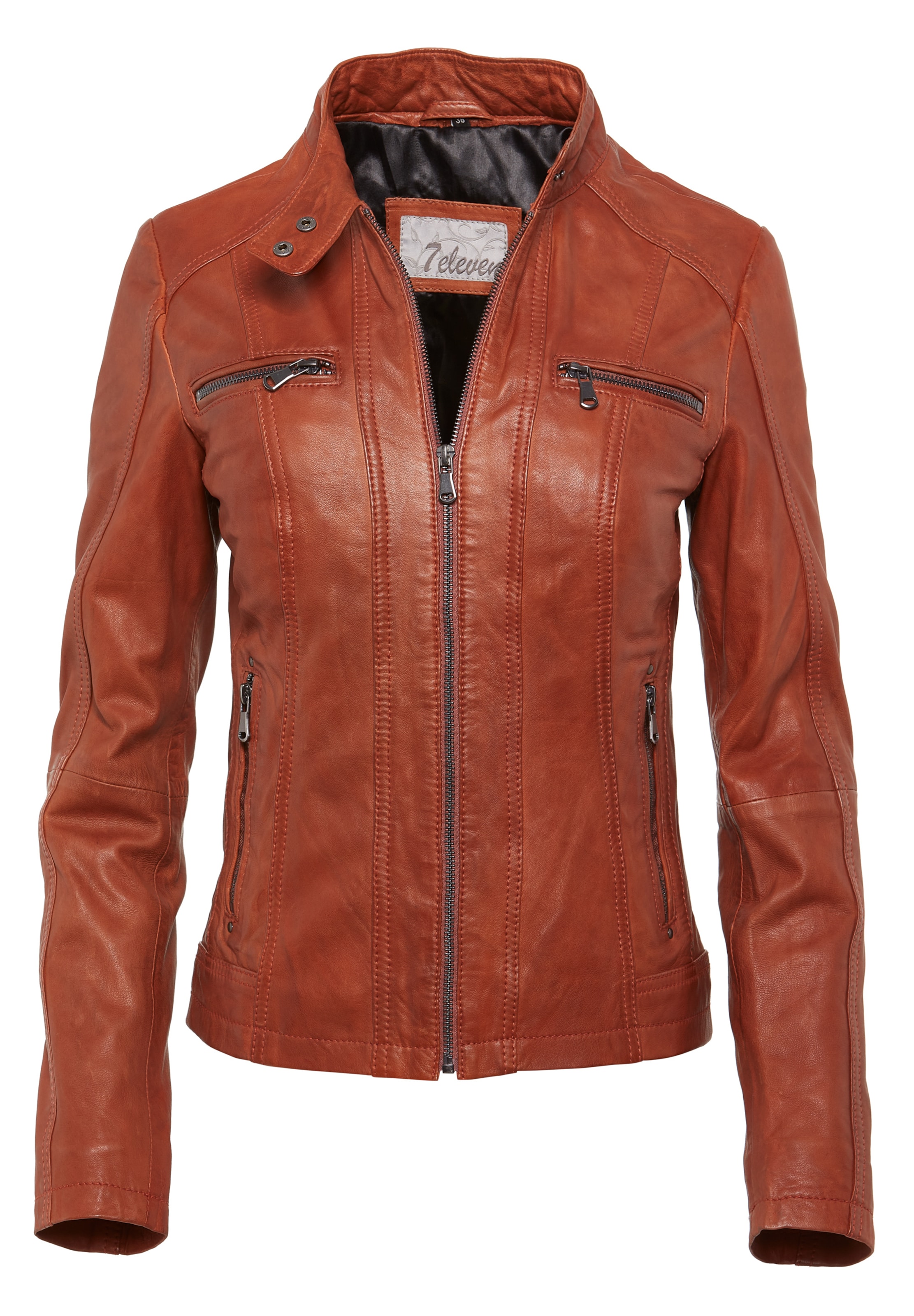 Veste mi-saison 'SECatia' 7ELEVEN en marron : devant