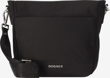 BOGNER Crossbody Bag 'Klosters' in Black: front