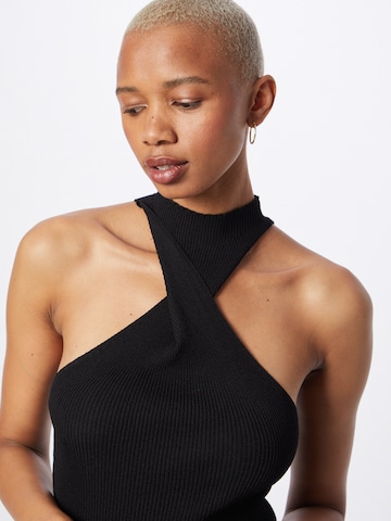 Warehouse Knitted top in Black