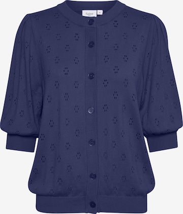 SAINT TROPEZ Cardigan 'Doony' i blå: forside