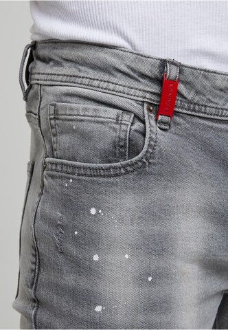 2Y Premium Slim fit Jeans 'Carlos' in Grey
