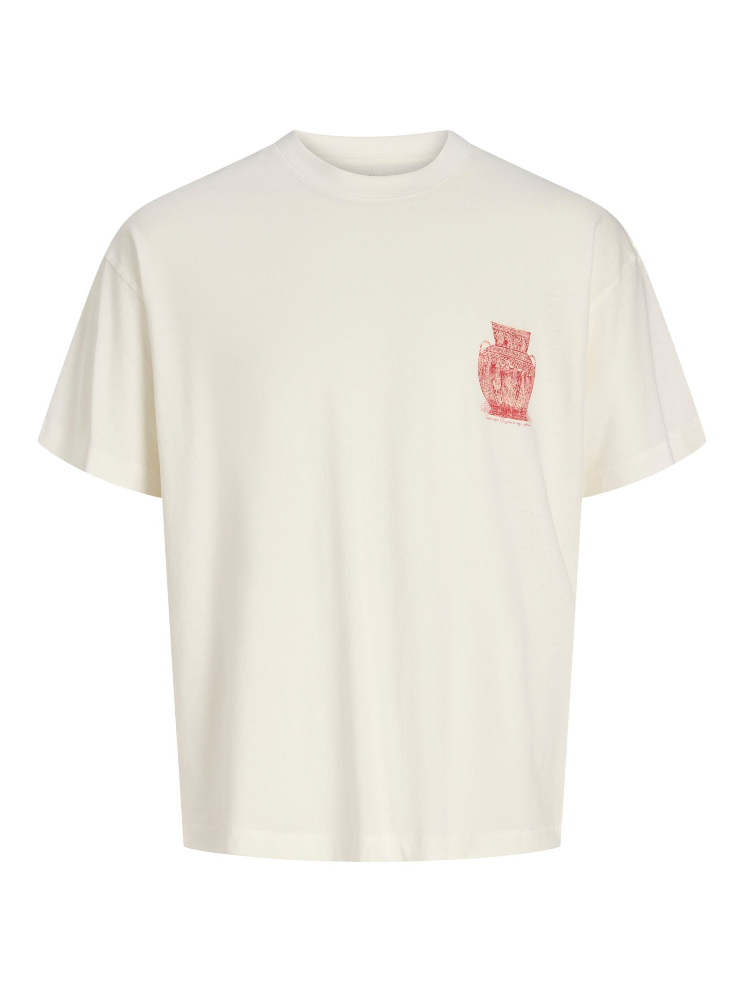 Jack & Jones Plus - Camiseta en blanco: frente