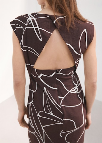 MANGO Šaty 'Daniela' - Hnedá