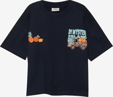 s.Oliver Shirt in Blue: front