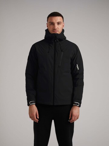 Giacca per outdoor ' Stratus' di JACK1T in nero: frontale