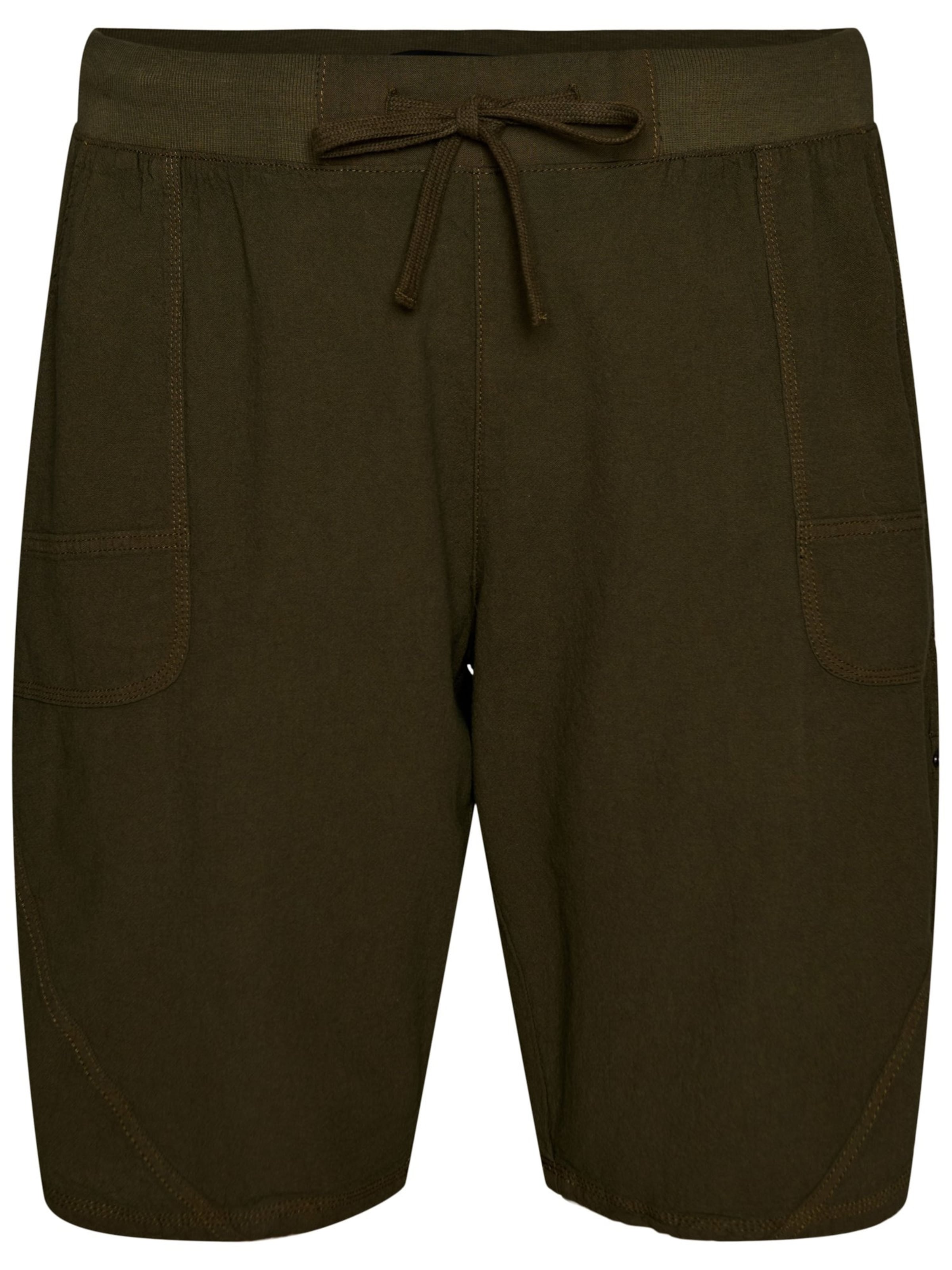 Zizzi Lużny krój Spodnie 'Jeasy' w kolorze zielony: przód