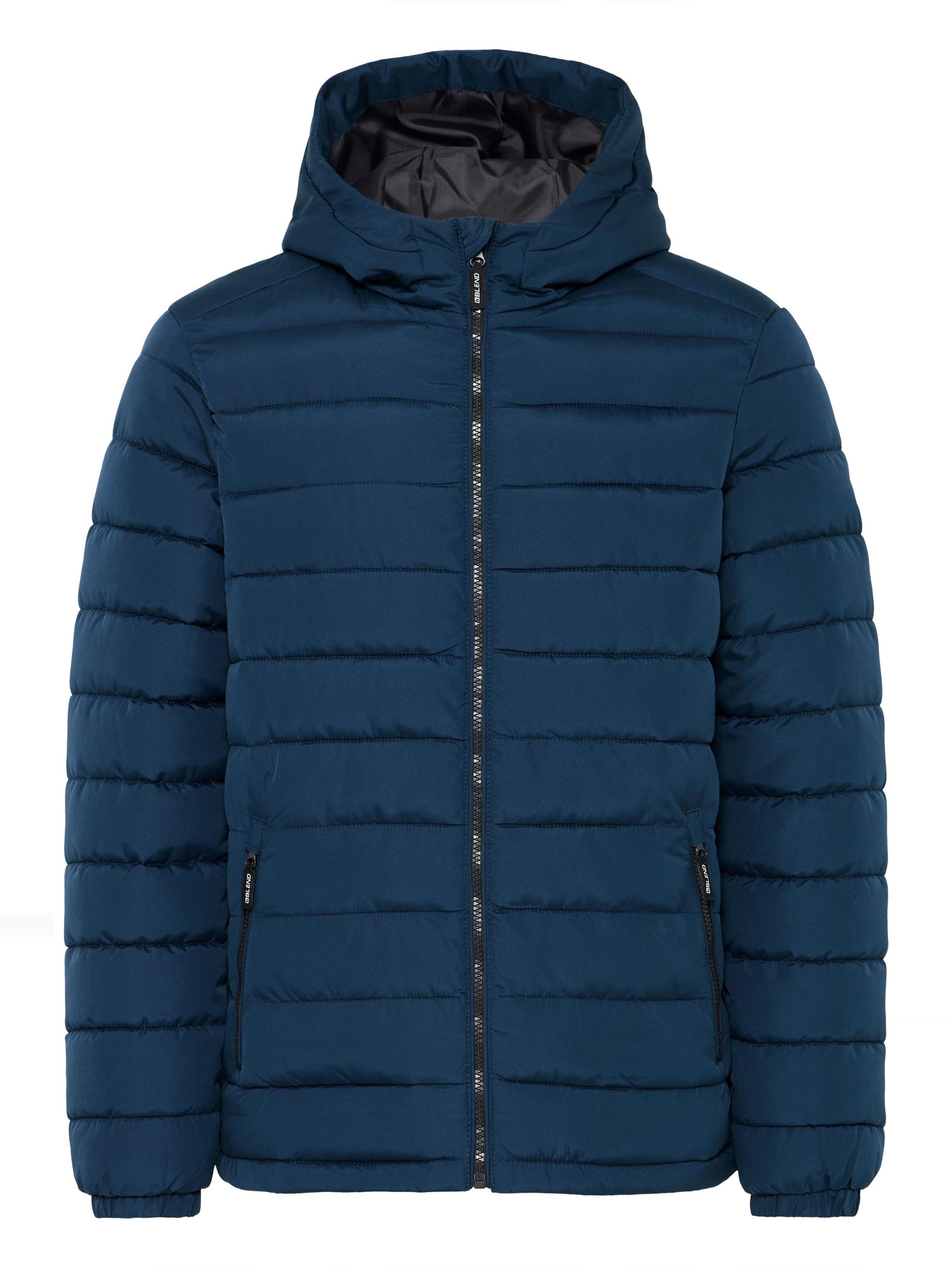 BLEND Tussenjas 'Mela' in Blauw: voorkant