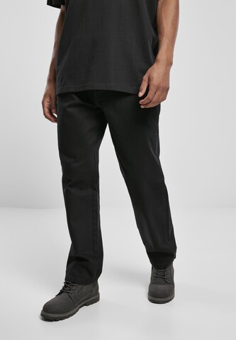 SOUTHPOLE Regular Jeans in Black: front