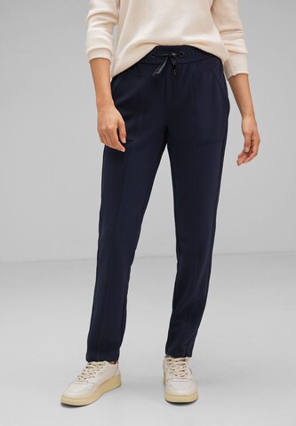 Loosefit Pantalon STREET ONE en bleu : devant