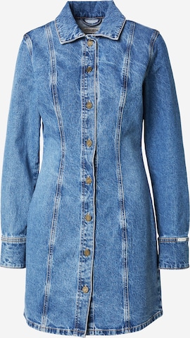 GUESS JEANS Puseromekko värissä sininen: etupuoli