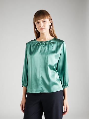 Camicia da donna di rosemunde in verde: frontale