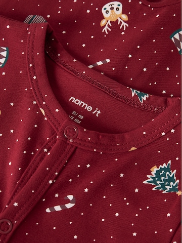 NAME IT Pajamas 'NBNVismas' in Red
