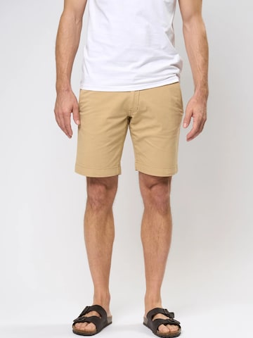 MCS regular Bukser ' Chino ' i brun: forside