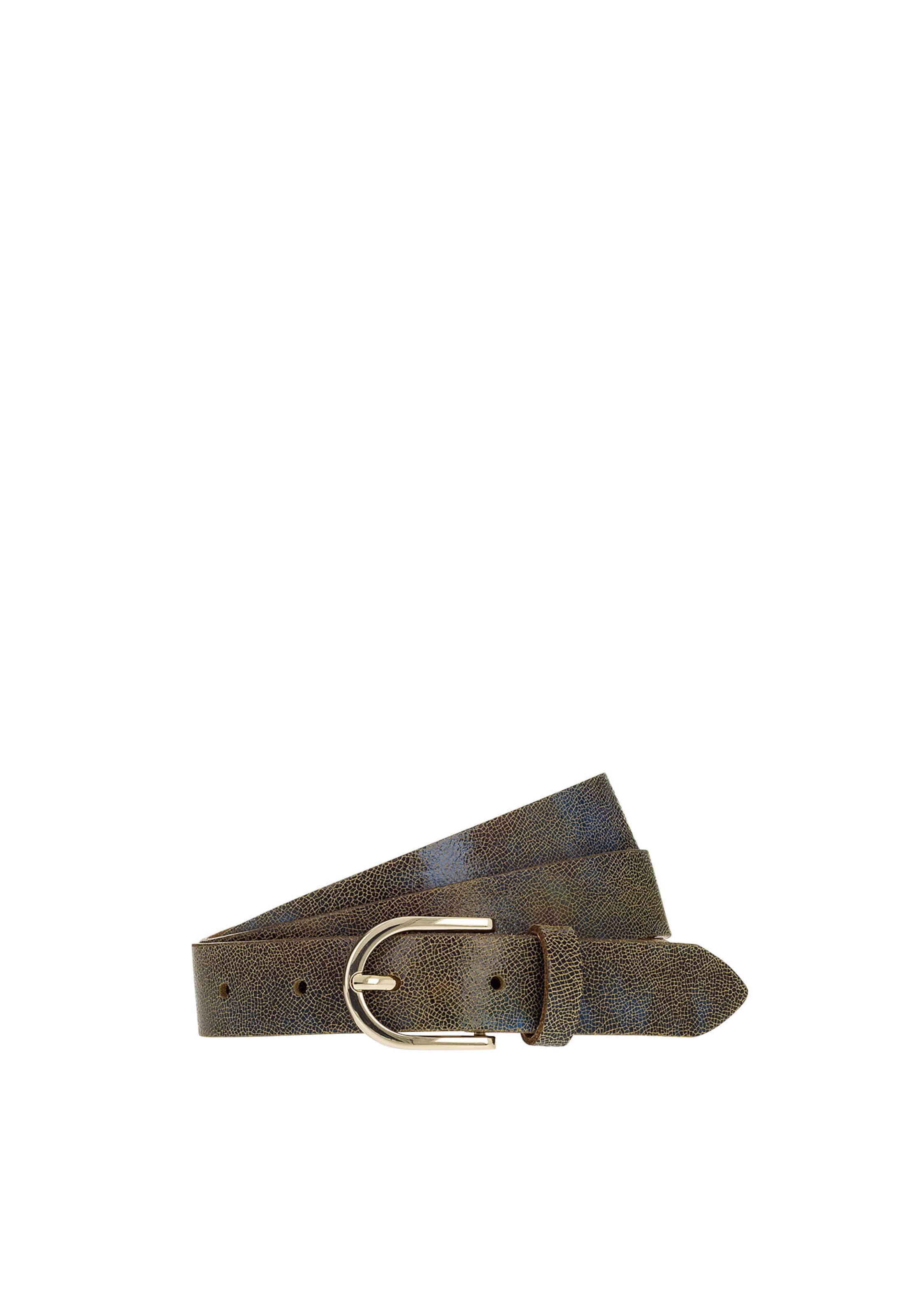 Tamaris Belt in Blue: front