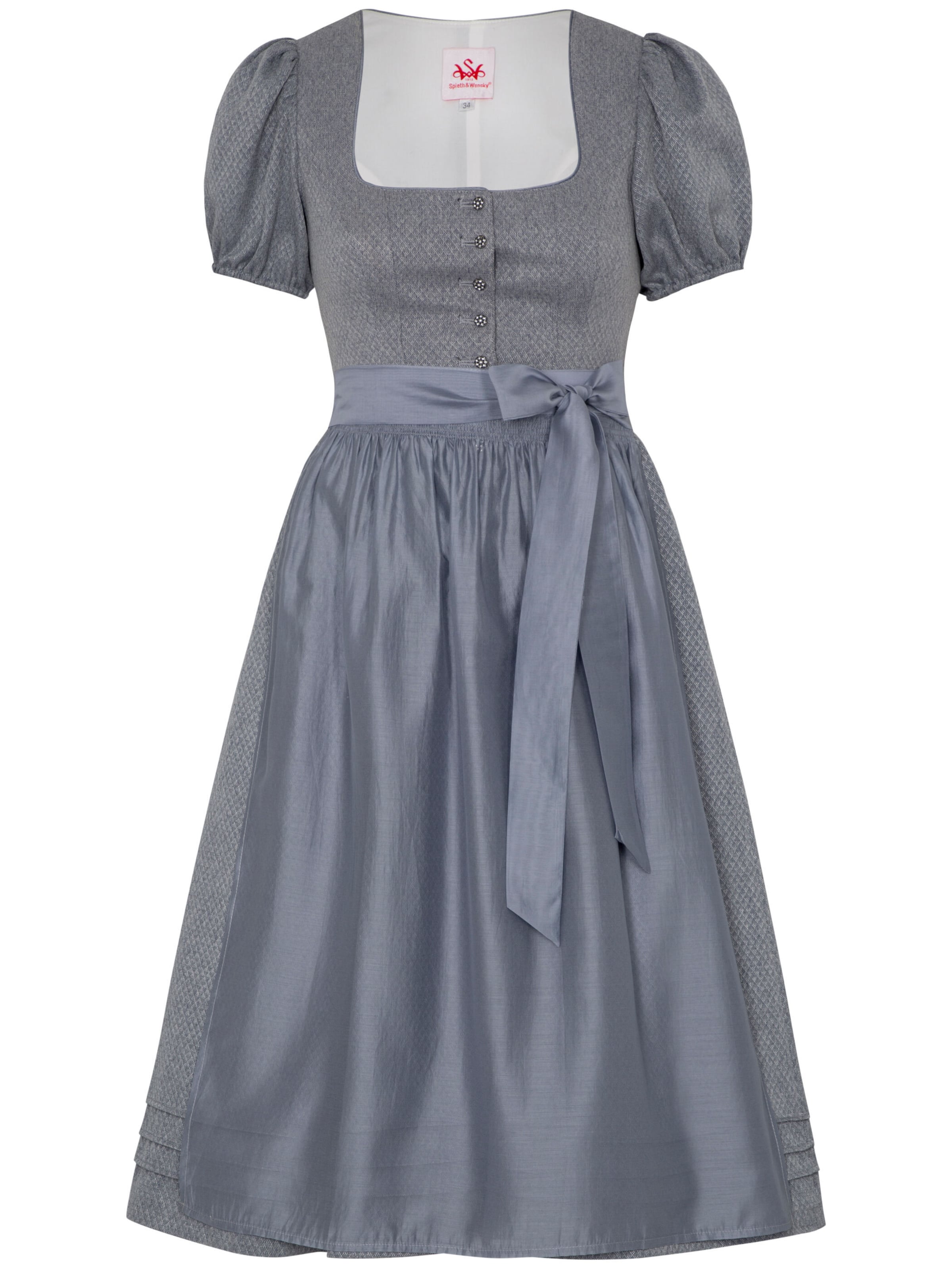 SPIETH & WENSKY Dirndl 'Dirndl Ferrara' in Blau: Vorderseite