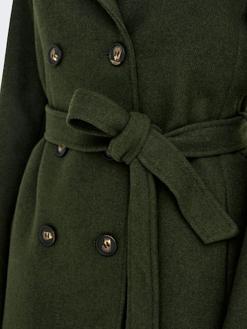 Manteau mi-saison 'MEDINA' ONLY en vert