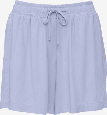 mazine Pants ' Palm Cove ' in Blue: front