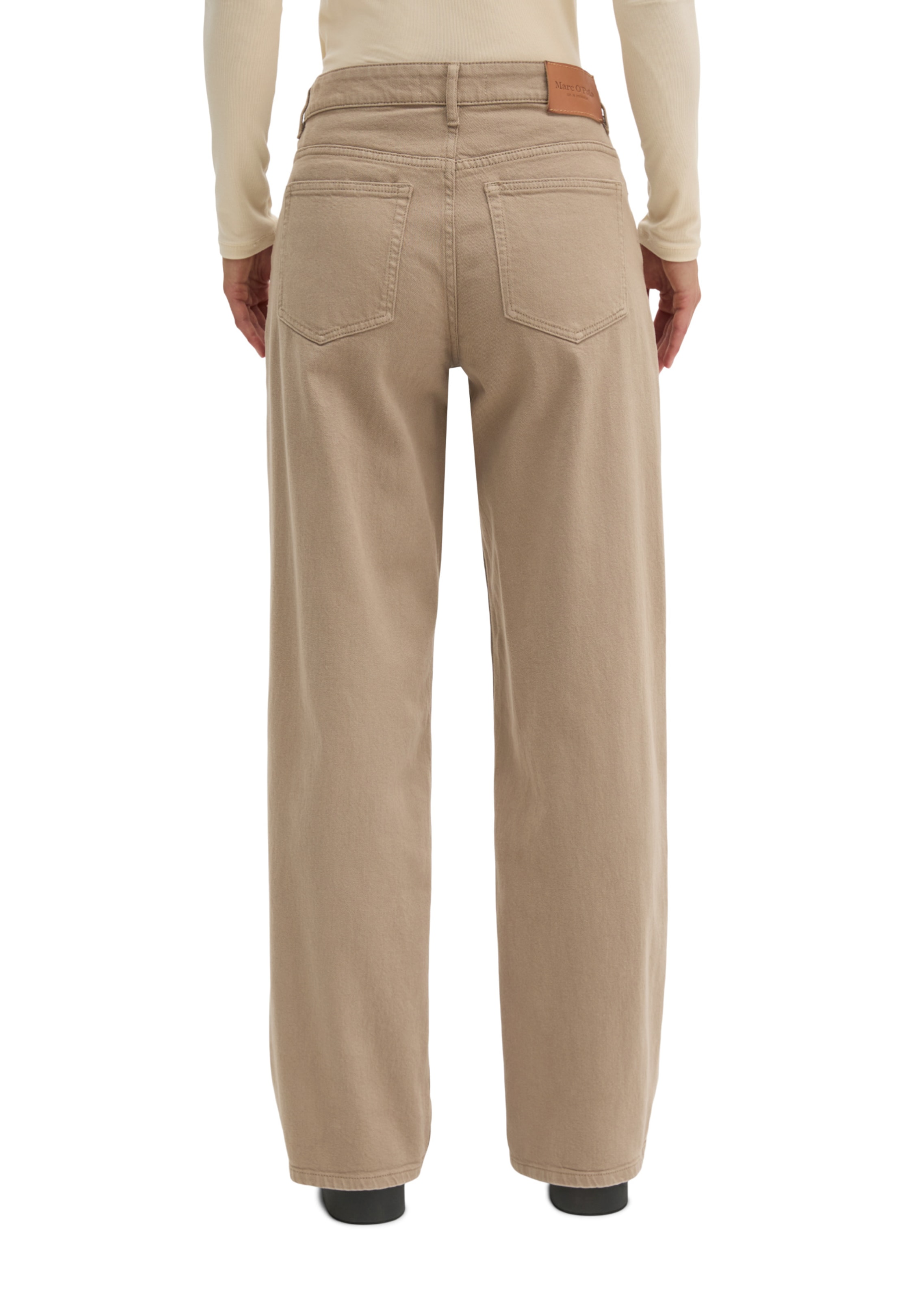 Loosefit Pantalon Marc O'Polo en beige