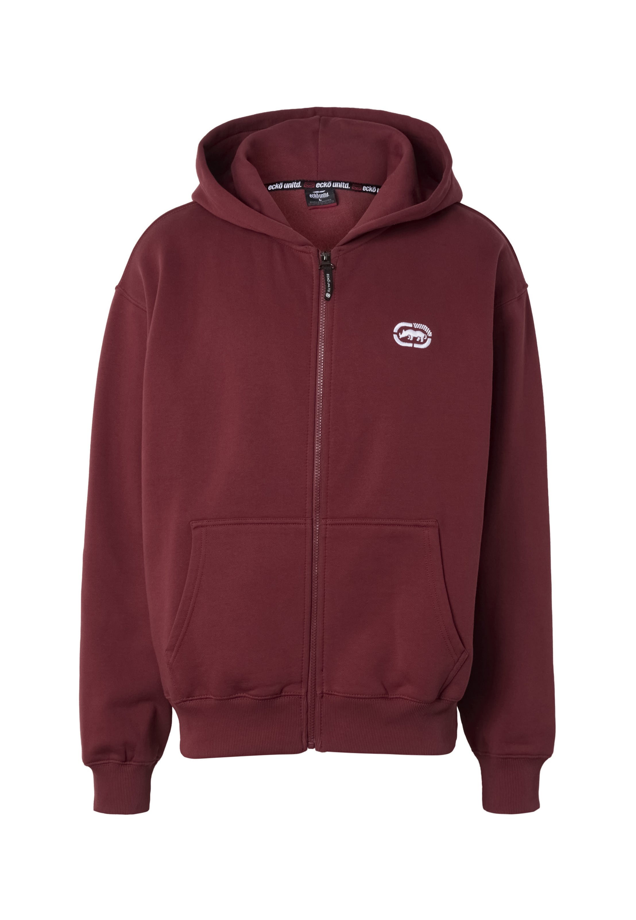 Ecko Unlimited Sweatjacke in Rot: Vorderseite