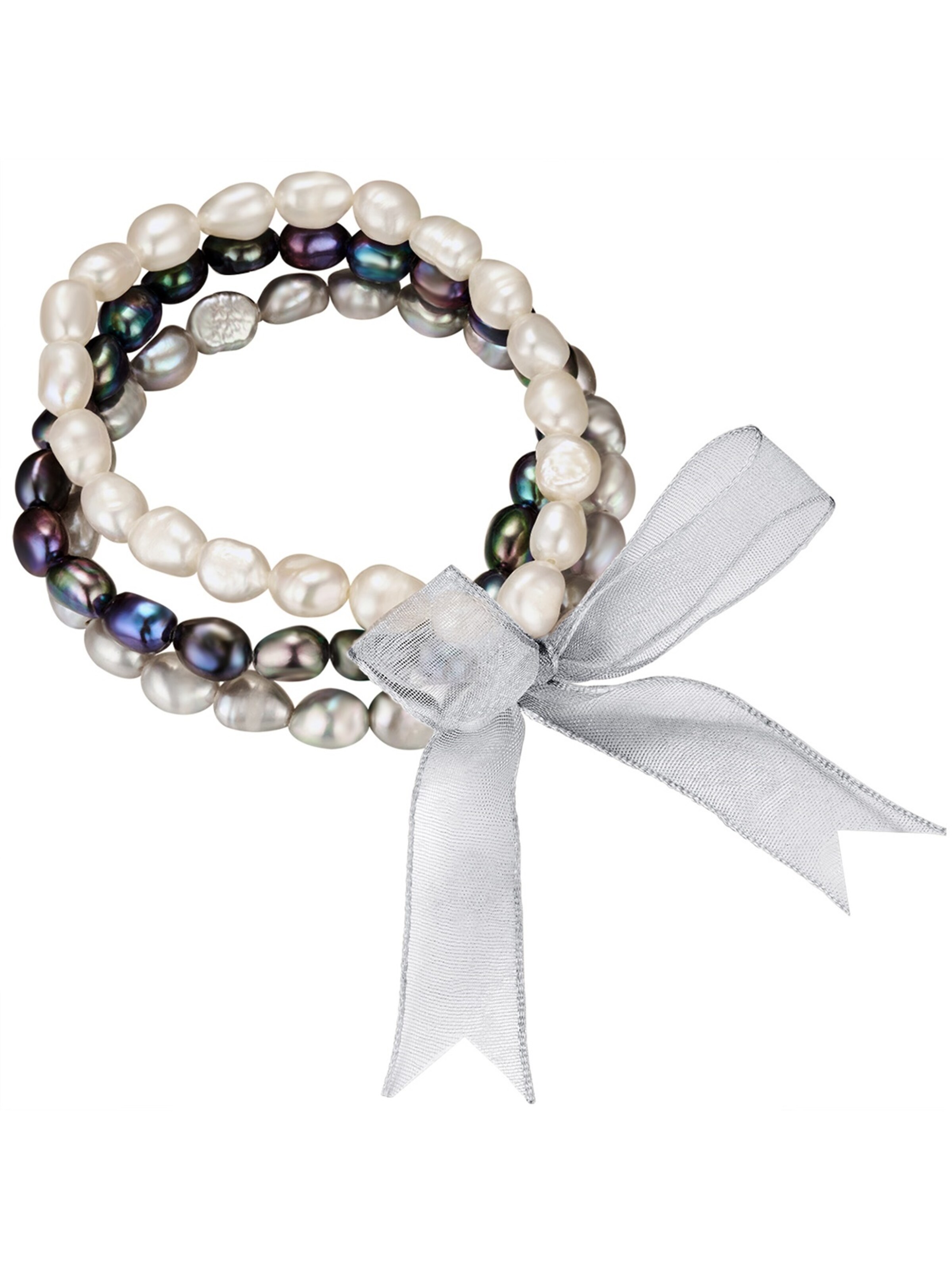Valero Pearls Armband in Wit: voorkant