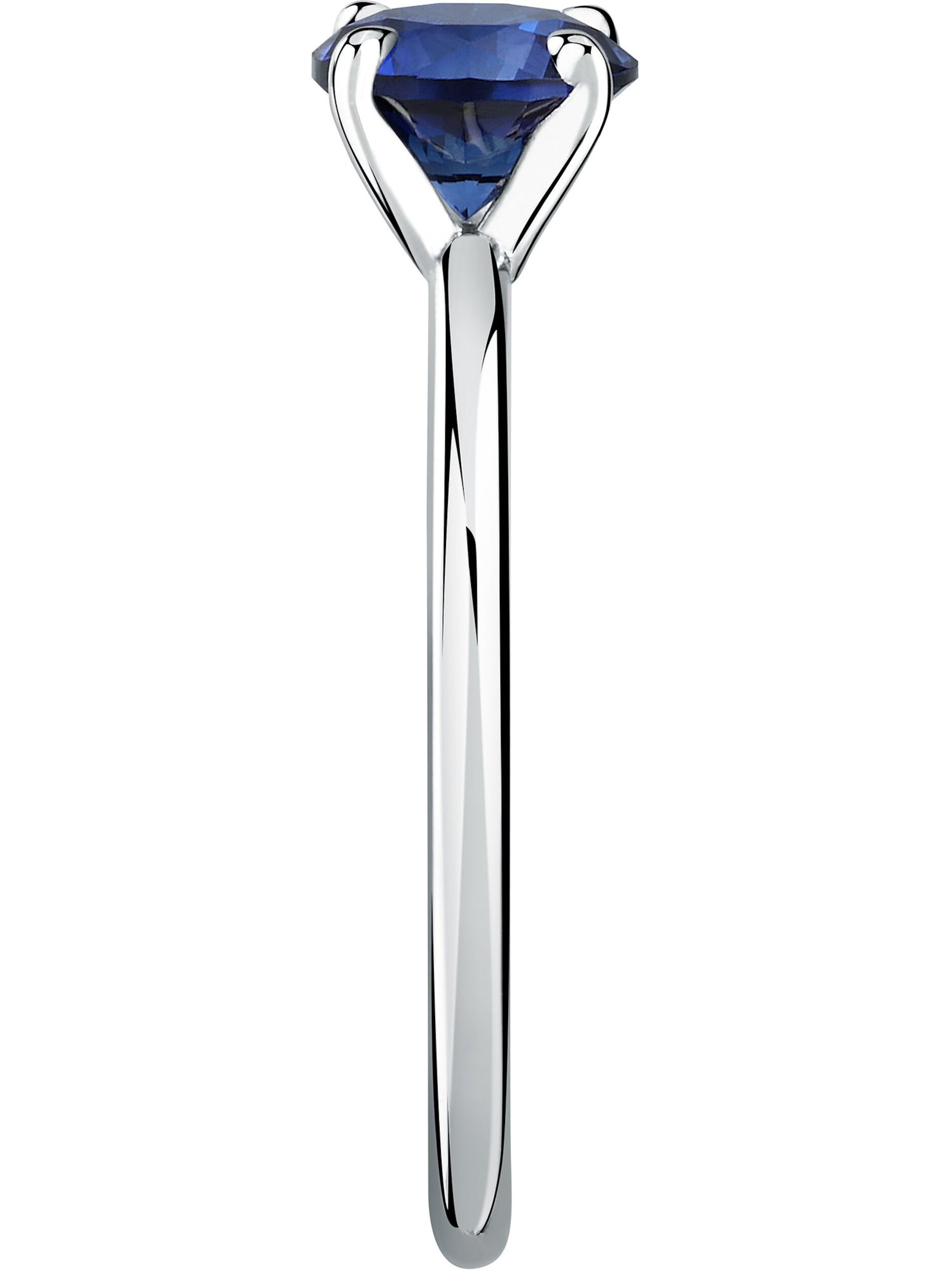 Live Diamond Damenring in Weiß