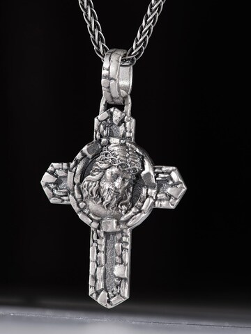 REYTEL Anhänger 'JESUS CHRIST. ENLIGHTENMENT' in Silber