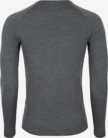 DANISH ENDURANCE Funktionsshirt 'Merino' in Grau