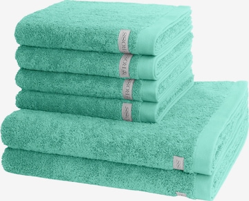 ROSS Handtuch 'Sinfonie' in Blau: Vorderseite