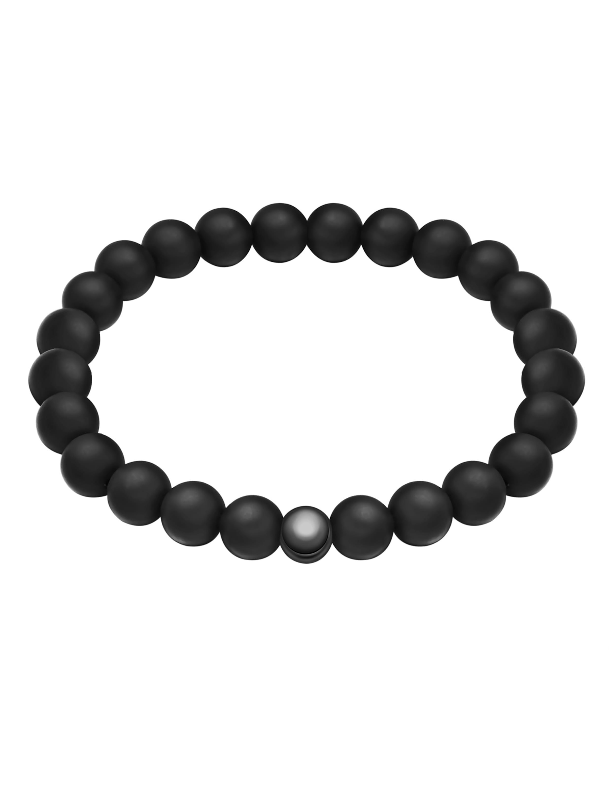 True Rebels - Pulsera en negro: frente