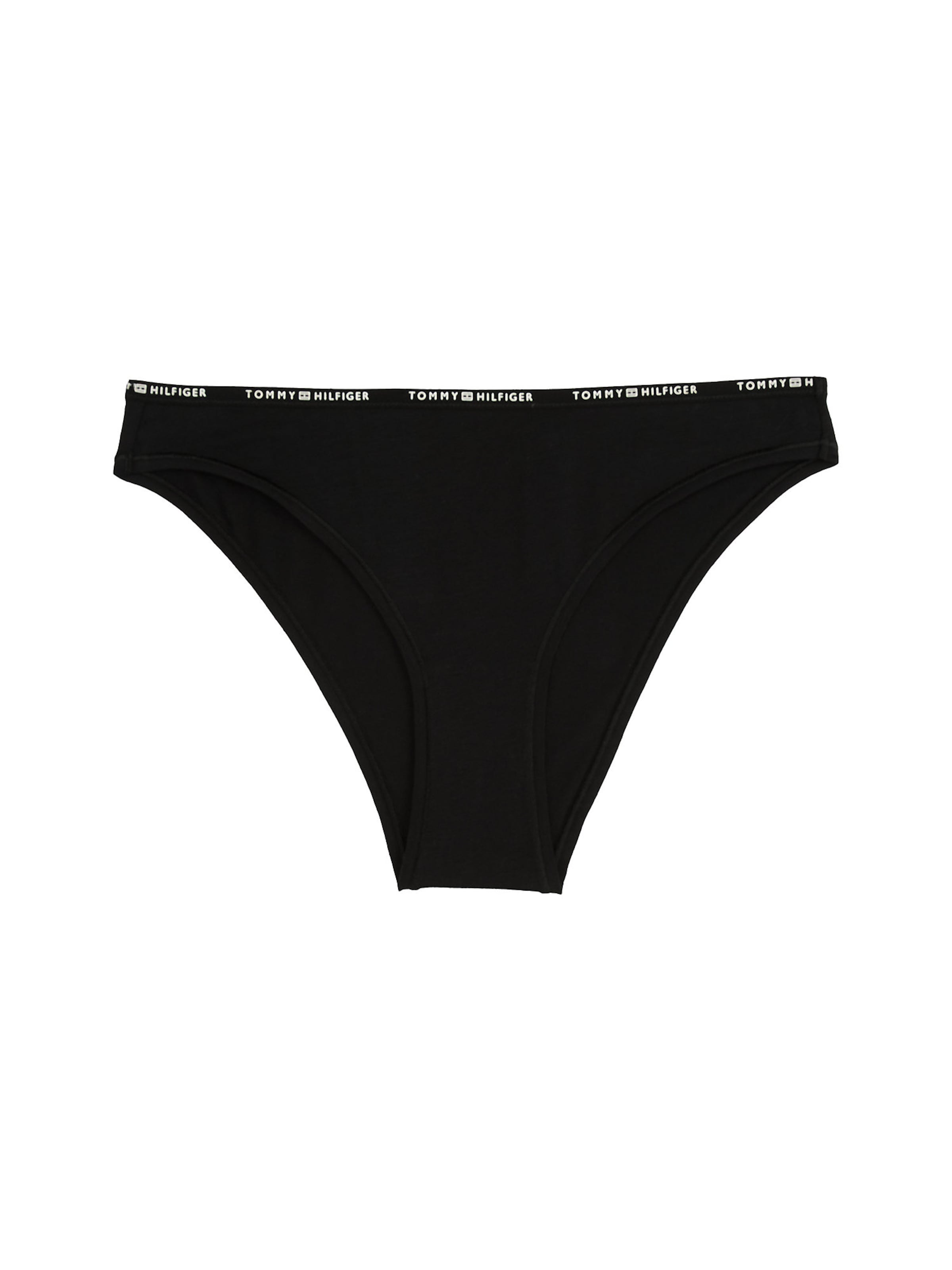 Tommy Hilfiger Underwear Slip 'Cheeky' in Black: front