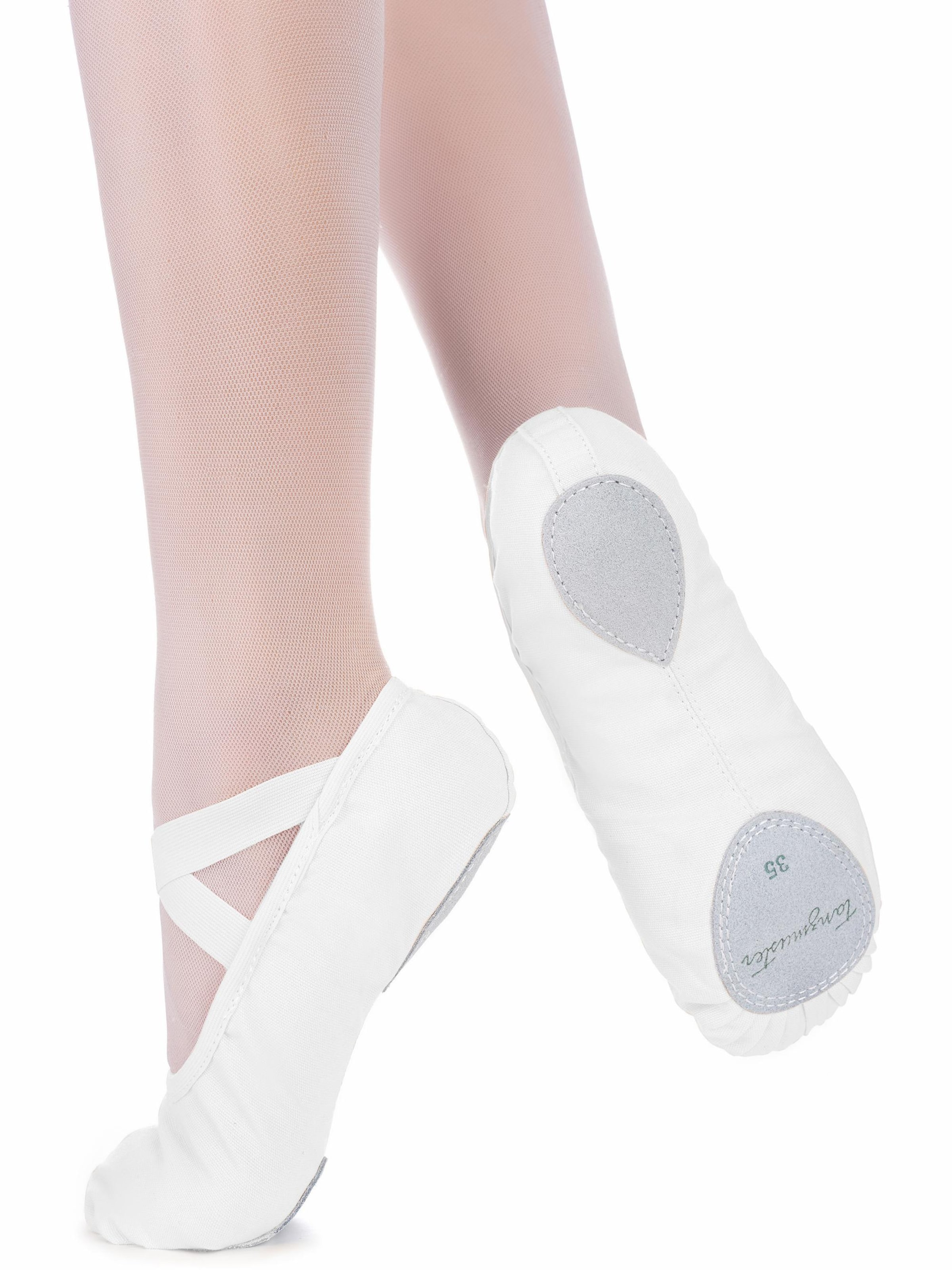 Tanzmuster Athletic Shoes 'Leon' in White