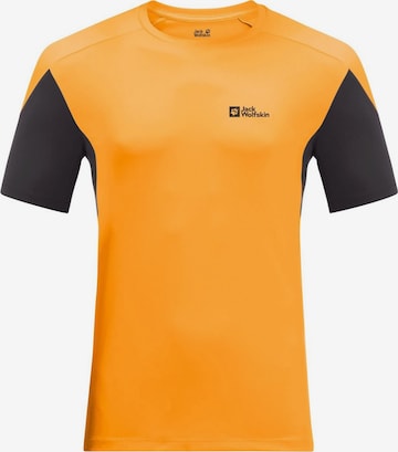 JACK WOLFSKIN Performance Shirt in Orange: front