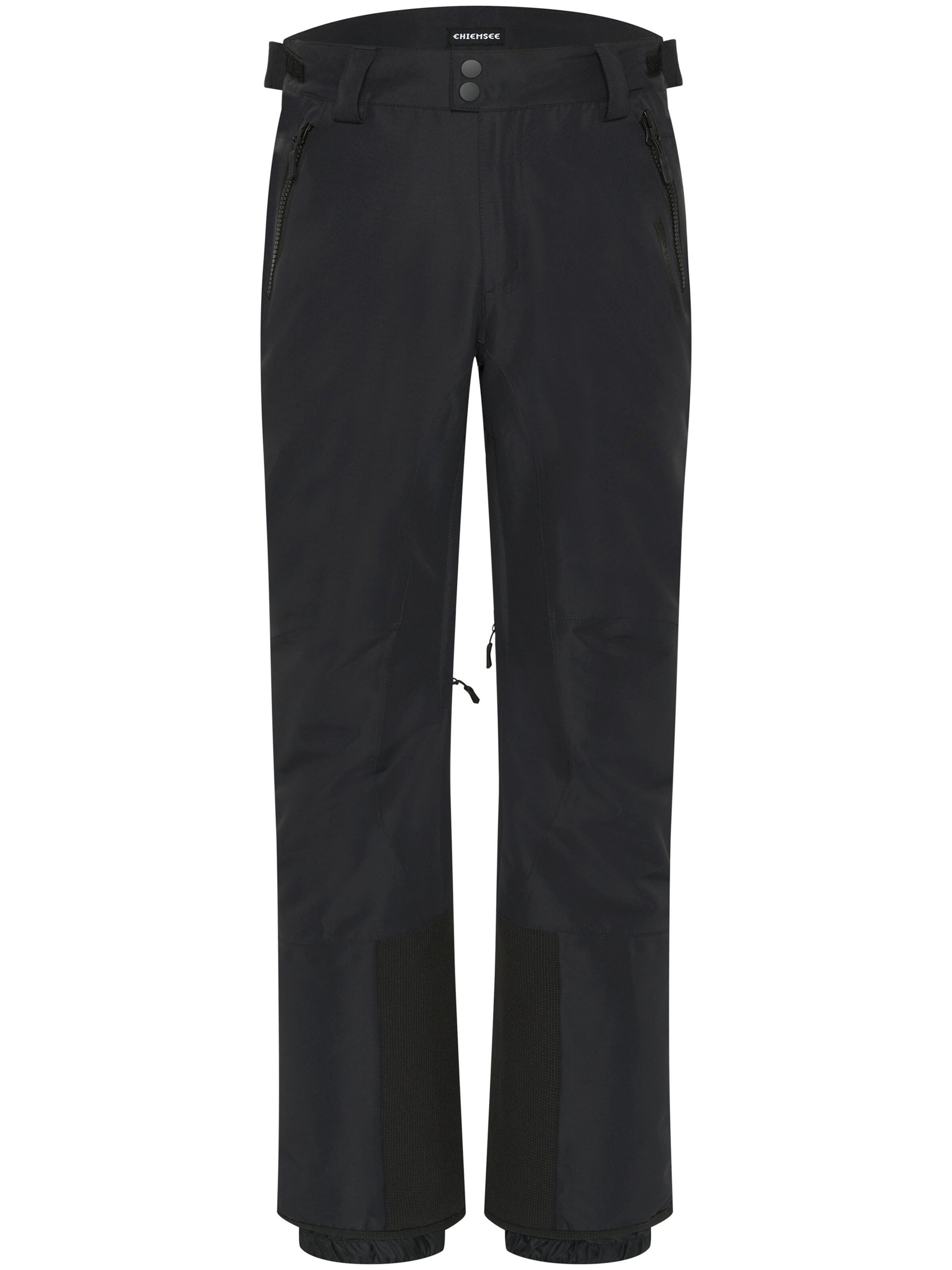 CHIEMSEE Workout Pants in Black: front