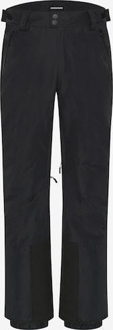 CHIEMSEE Workout Pants in Black: front