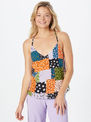 Nasty Gal Top in Mixed colors: front