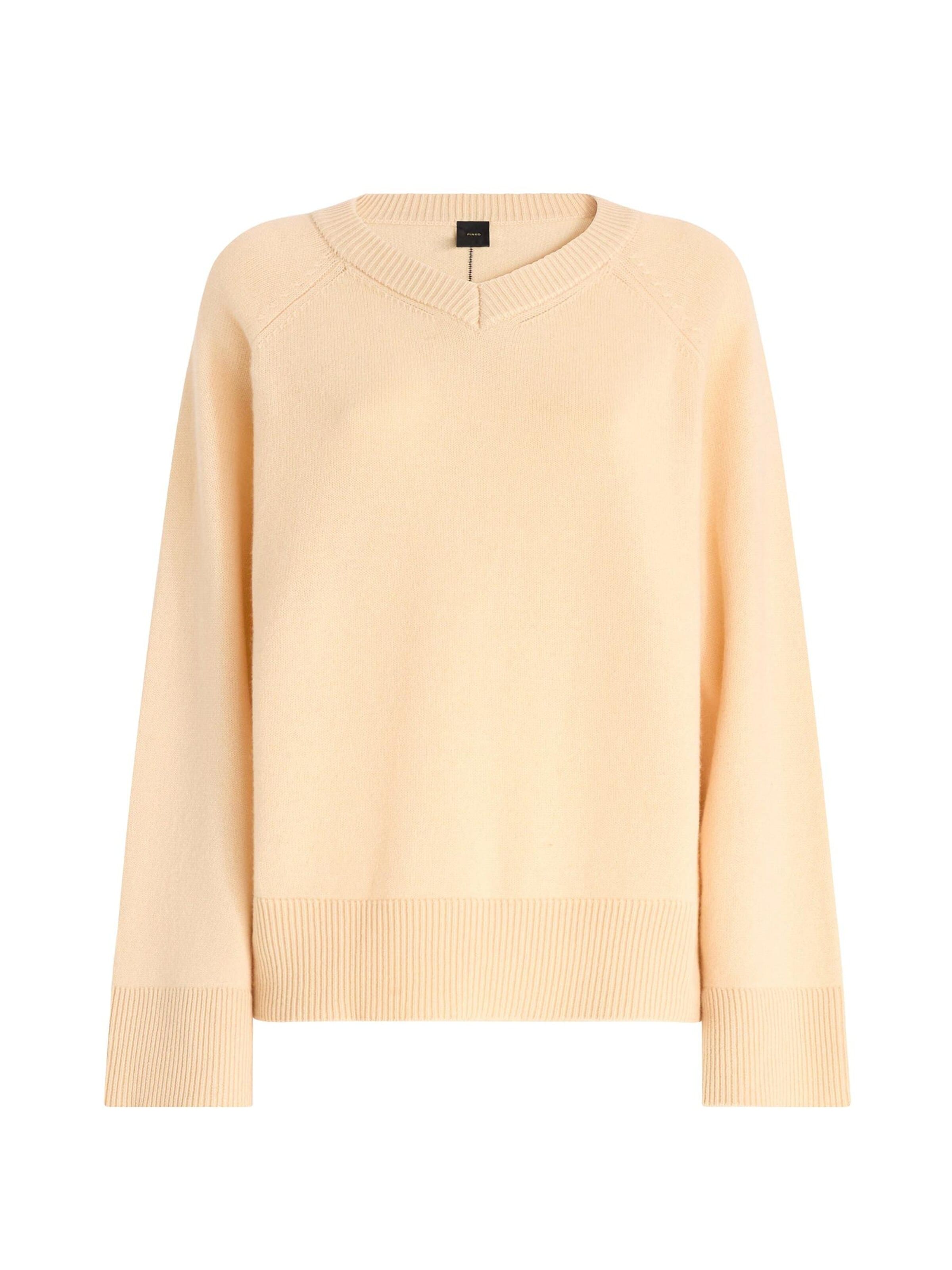 PINKO Sweter 'Valencia Maglia Maglieria' w kolorze beżowy: przód