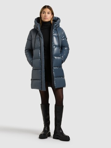 khujo Зимняя куртка 'Janou' в Зеленый: спереди