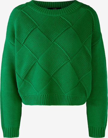 Pull-over OUI en vert : devant