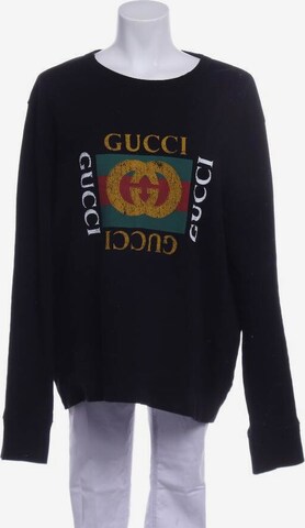 Gucci Sweatshirt & Zip-Up Hoodie in XL in Black: front