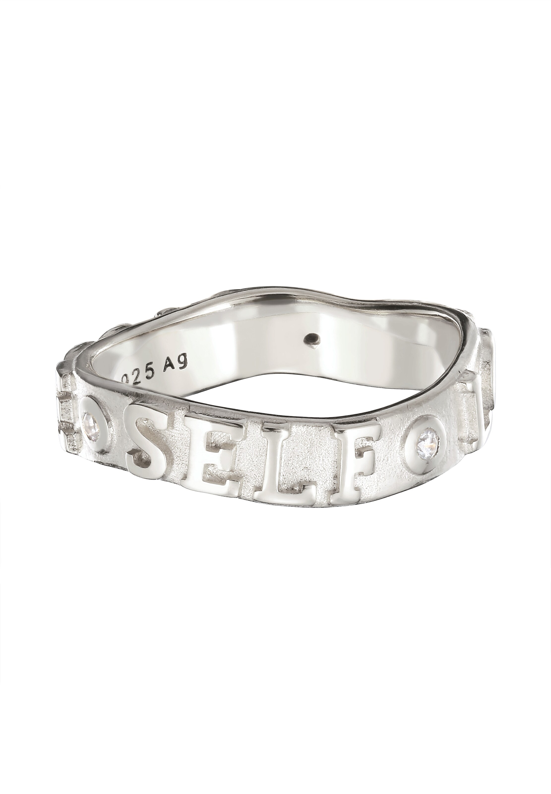 ELLI Ring 'LOVE' in Silver